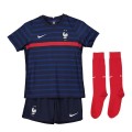 France Kids Soccer Jersey Home Whole Kit (Shirt+Short+Socks) 2021