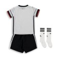 Germany Kids Soccer Jersey Home Whole Kit (Shirt+Short+Socks) 2021