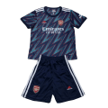 Arsenal Kids Soccer Jersey Third Away Kit(Jersey+Short) 2021/22