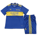 Boca Juniors Kids Soccer Jersey Home Kit(Jersey+Short) Replica 2021/22