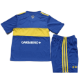 Boca Juniors Kids Soccer Jersey Home Kit(Jersey+Short) Replica 2021/22