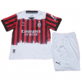 Kid's AC Milan Soccer Jersey Fourth Away Kit(Jersey+Shorts) 2021/22