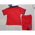 England Kids Jersey Away Kit(Jersey+Shorts) Replica World Cup 2022