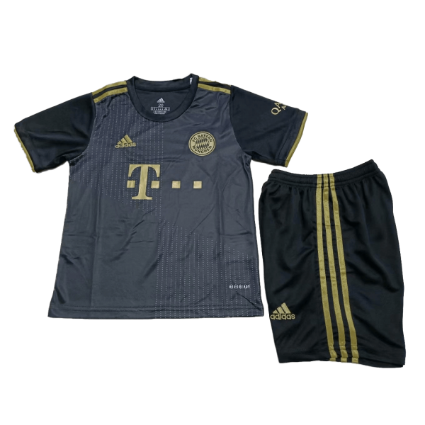 Bayern Munich Kids Soccer Jersey Away Kit (Jersey+Short) 2021/22