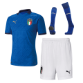 Italy Kids Soccer Jersey Home Whole Kit (Shirt+Short+Socks) 2020