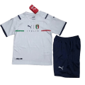 Italy Kids Soccer Jersey Away Kit (Jersey+Short) 2021