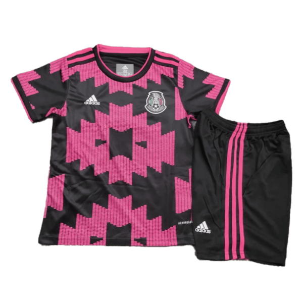 Mexico Kids Soccer Jersey Home Kit (Shirt+Short) 2021