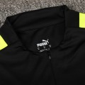 Kids Borussia Dortmund Zipper Sweatshirt Kit(Top+Pants) Black 2021/22