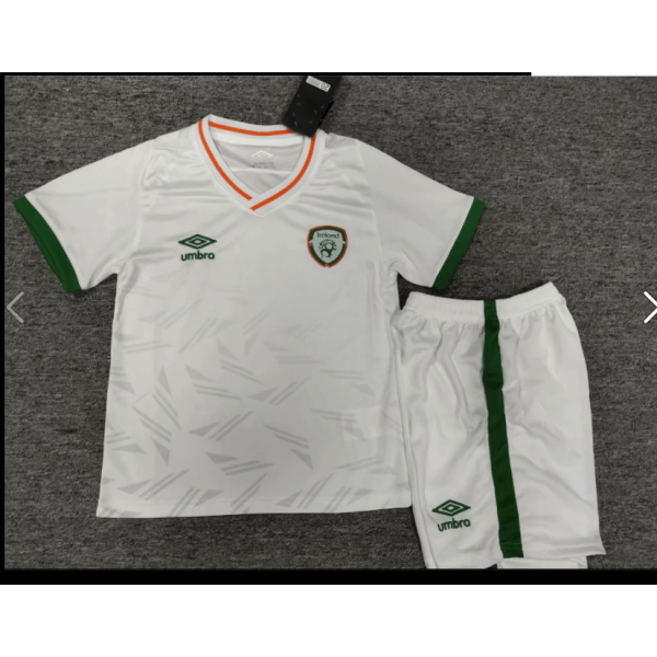 Ireland Kid's Soccer Jersey Away Kit (Jersey+Short) 2020/21