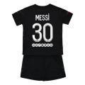 PSG Kids Soccer Jersey Messi #30 Third Away Kit(Jersey+Shorts) 2021/22