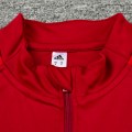 Kids Bayern Munich Zipper Sweatshirt Kit(Top+Pants) Red 2021/22