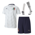 Italy Kids Soccer Jersey Away Whole Kit (Shirt+Short+Socks) 2020