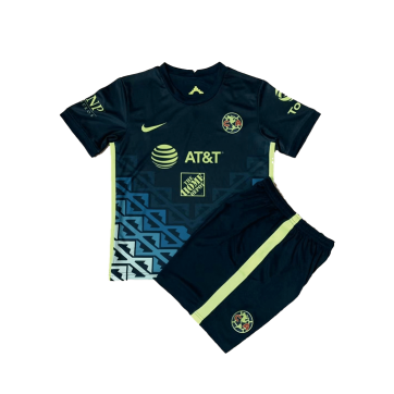 Club America Kid's Soccer Jersey Away Kit (Jersey+Short) 2021/22