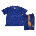 Real Madrid Kids Soccer Jersey Away Kit(Jersey+Short) Replica 2021/22