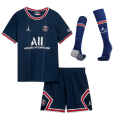 PSG Kids Soccer Jersey Home Kit(Jersey+Short+Socks) 2021/22