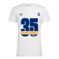 Real Madrid x Adidas T-Shirt Campeones 35 White Replica 2021/22