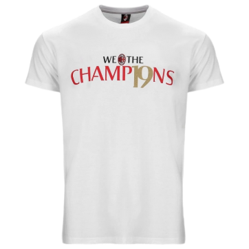 AC Milan We The CHAMP19NS T-Shirt Replica 2021/22 - White