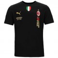 AC Milan CAMPIONI D'ITALIA Celebrative T-Shirt 2021/22 - Black