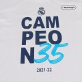 Real Madrid Campeón 35 T-Shirt White Replica 2021/22