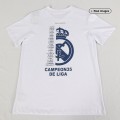 Real Madrid Campeón 35 T-Shirt White Replica 2021/22