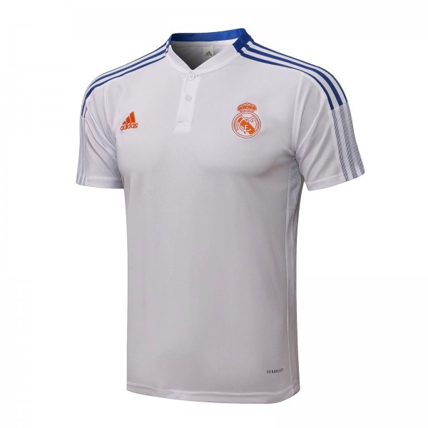 Real Madrid Core Polo Shirt White 2021/22