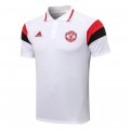 Manchester United Core Polo Shirt White 2021/22