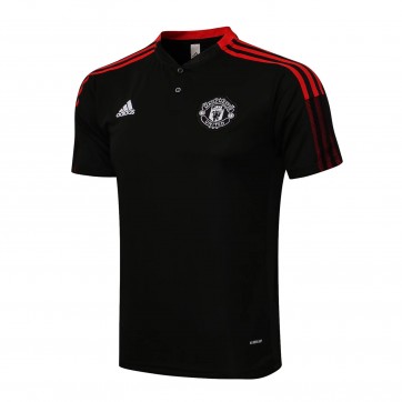 Manchester United Core Polo Shirt black 2021/22