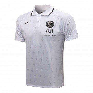 PSG Core Polo Shirt White 2021/22