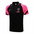 PSG Core Polo Shirt Black 2021/22