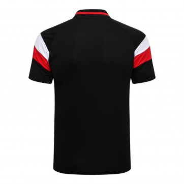 Manchester United Core Polo Shirt Black 2021/22