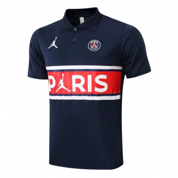 PSG Core Polo Shirt Navy 2021/22