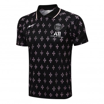 PSG Core Polo Shirt black 2021/22