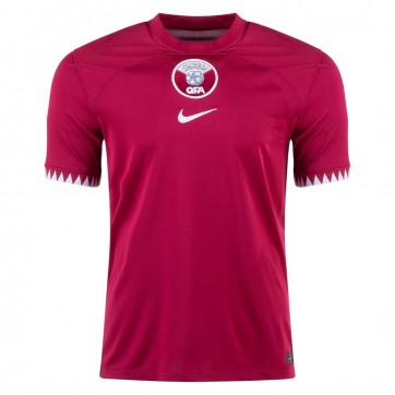 Qatar Soccer Jersey Home Replica World Cup 2022