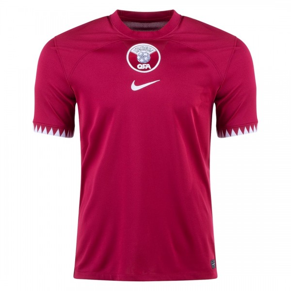 Qatar Soccer Jersey Home Replica World Cup 2022