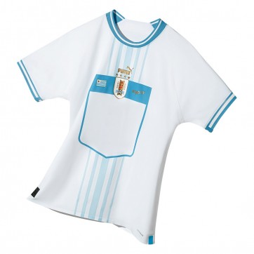 Uruguay Soccer Jersey Away Player Version World Cup 2022