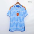 Spain Soccer Jersey Away Kit(Jersey+Shorts) Replica World Cup 2022