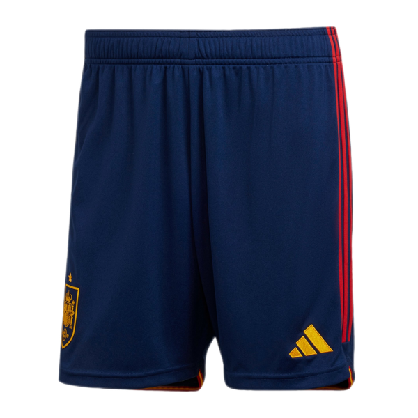 Spain Soccer Shorts Home Replica World Cup 2022