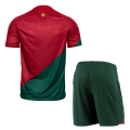 Portugal Soccer Jersey Home Kit(Jersey+Shorts) Replica World Cup 2022