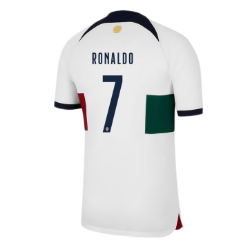Portugal RONALDO #7 Jersey Away Replica World Cup 2022