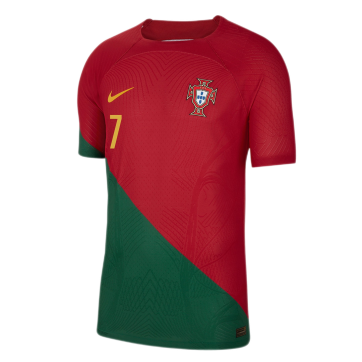 Portugal RONALDO #7 Jersey Home Player Version World Cup 2022