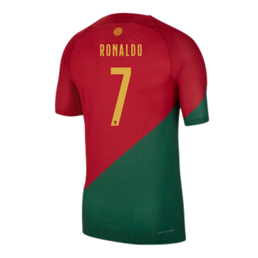 Portugal RONALDO #7 Jersey Home Player Version World Cup 2022