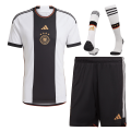 Germany Soccer Jersey Home Whole Kit(Jersey+Shorts+Socks) Replica World Cup 2022