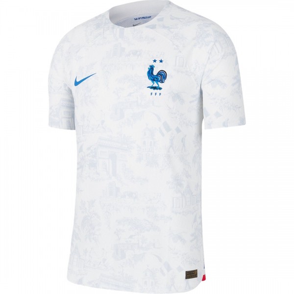 France Soccer Jersey Away Player Version World Cup 2022