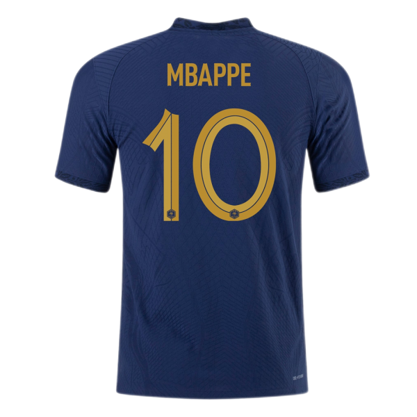 France MBAPPE #10 Jersey Home Player Version World Cup 2022