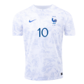 France MBAPPE #10 Jersey Away Replica World Cup 2022