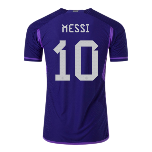 Argentina Messi #10 Jersey Away Player Version World Cup 2022