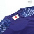 Japan Soccer Jersey Home Kit(Jersey+Shorts) Replica World Cup 2022