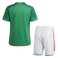 Mexico Soccer Jersey Home Kit(Jersey+Shorts) Replica World Cup 2022