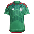 Mexico Soccer Jersey Home Kit(Jersey+Shorts) Replica World Cup 2022