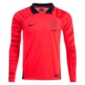 South Korea Long Sleeve Jersey Home Replica World Cup 2022